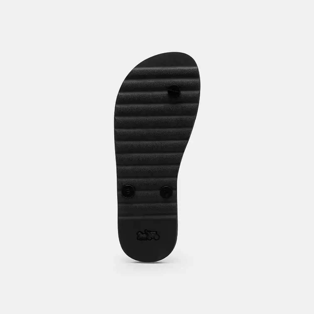 GUC- COACH Black Sandals - Picture 4 of 4